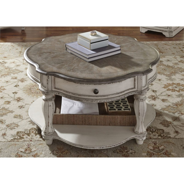 Magnolia Manor Round Cocktail Table