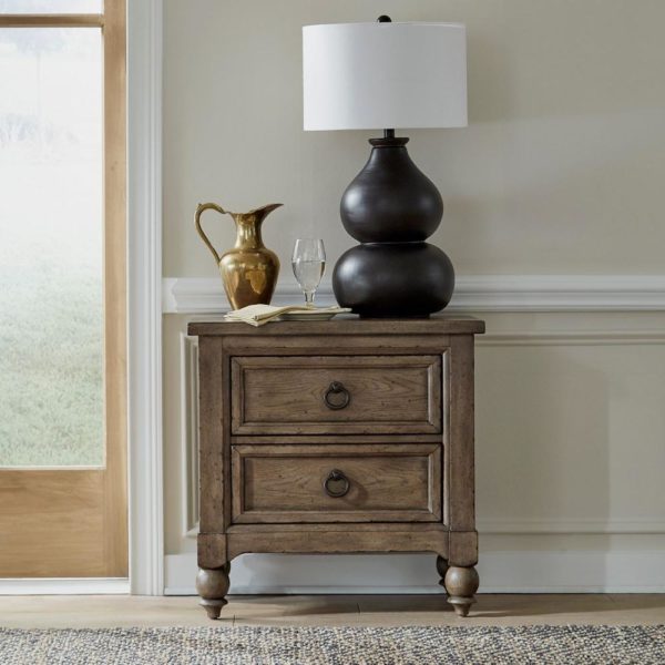 Americana Farmhouse 2 Drawer Nightstand