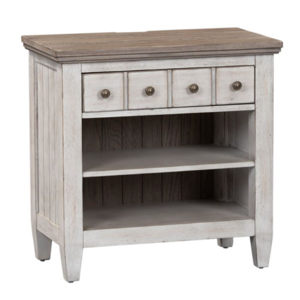 Heartland 1 Drawer Nightstand with Charging Station