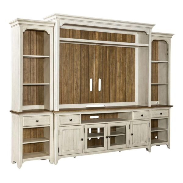 Farmhouse Reimagined Entertainment TV Stand