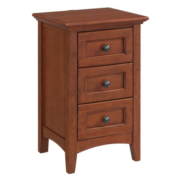 McKenzie Small 3 Drawer Nightstand