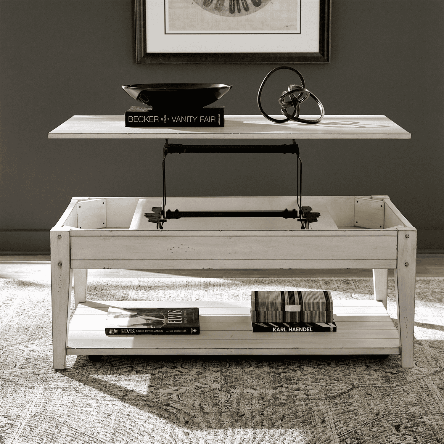 110W-OT1015 Lake House Lift Top Cocktail Table 110W-OT1015 Lake House Lift Top Cocktail Table