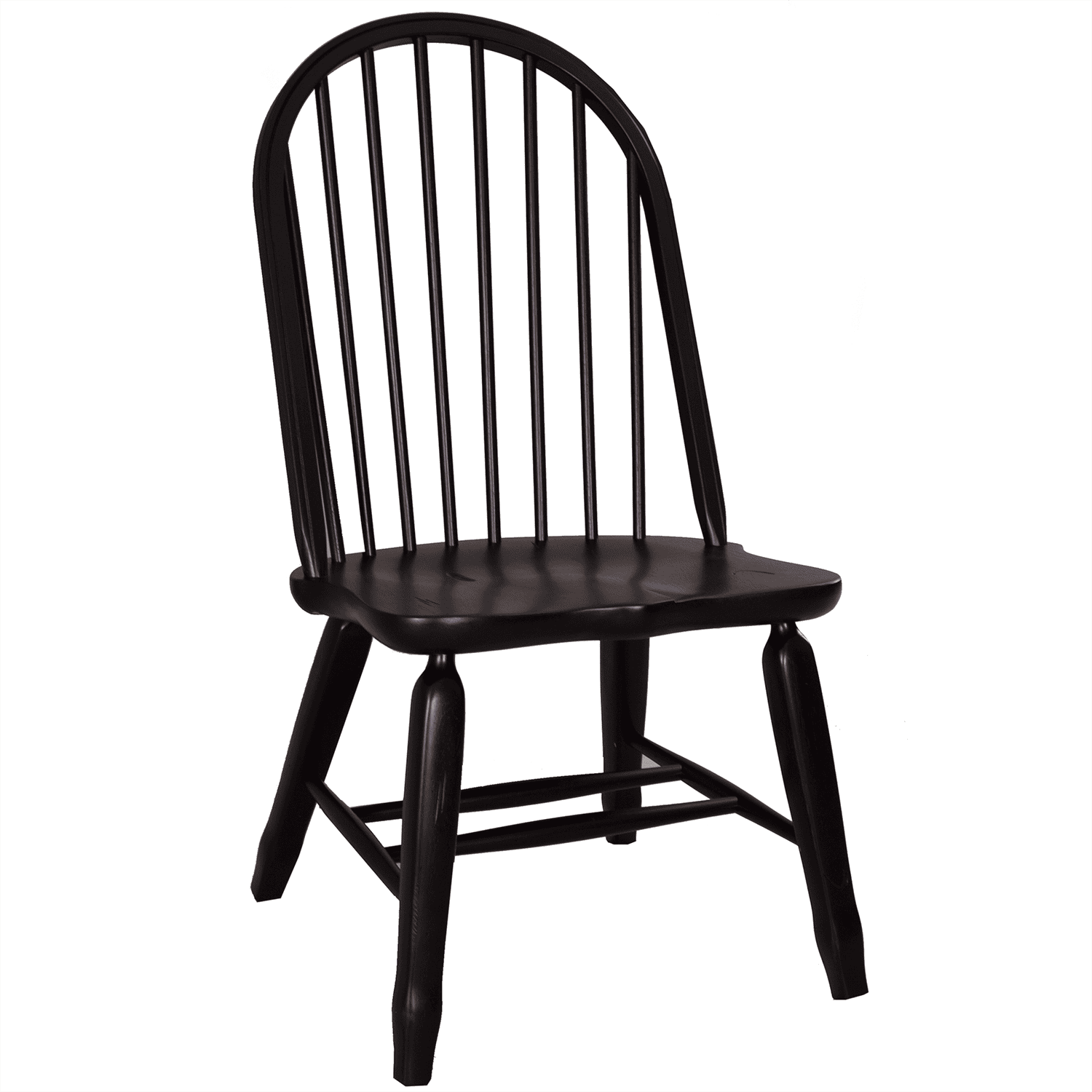 17-C4050 Treasures Bow Back Side Chair - Black 17-C4050 Treasures Bow Back Side Chair - Black