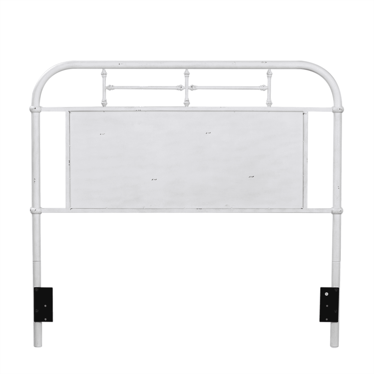 179-BR15H-AW Vintage Series King Metal Headboard - Antique White 179-BR15H-AW Vintage Series King Metal Headboard - Antique White