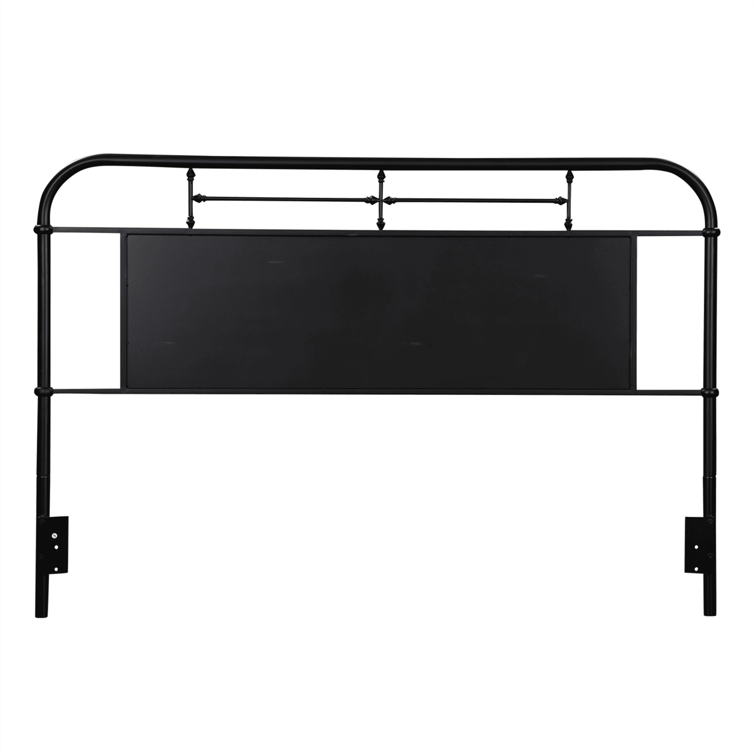 179-BR15H-B Vintage Series King Metal Headboard - Black 179-BR15H-B Vintage Series King Metal Headboard - Black