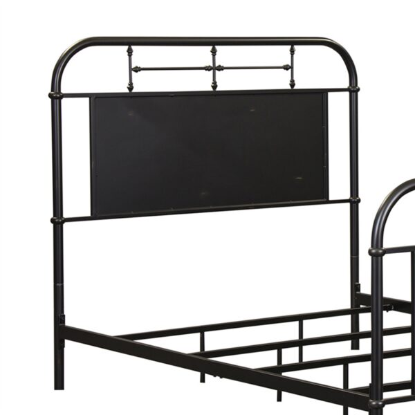 179-BR17H-B Vintage Series Full Metal Headboard - Black