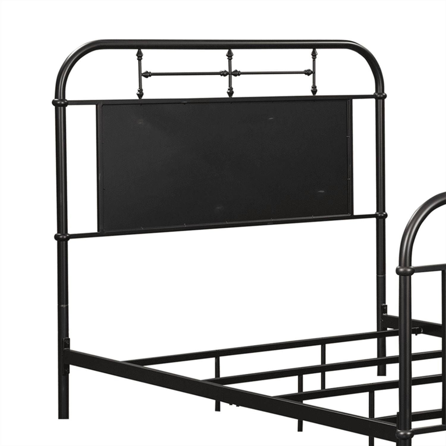 179-BR17H-B Vintage Series Full Metal Headboard - Black 179-BR17H-B Vintage Series Full Metal Headboard - Black