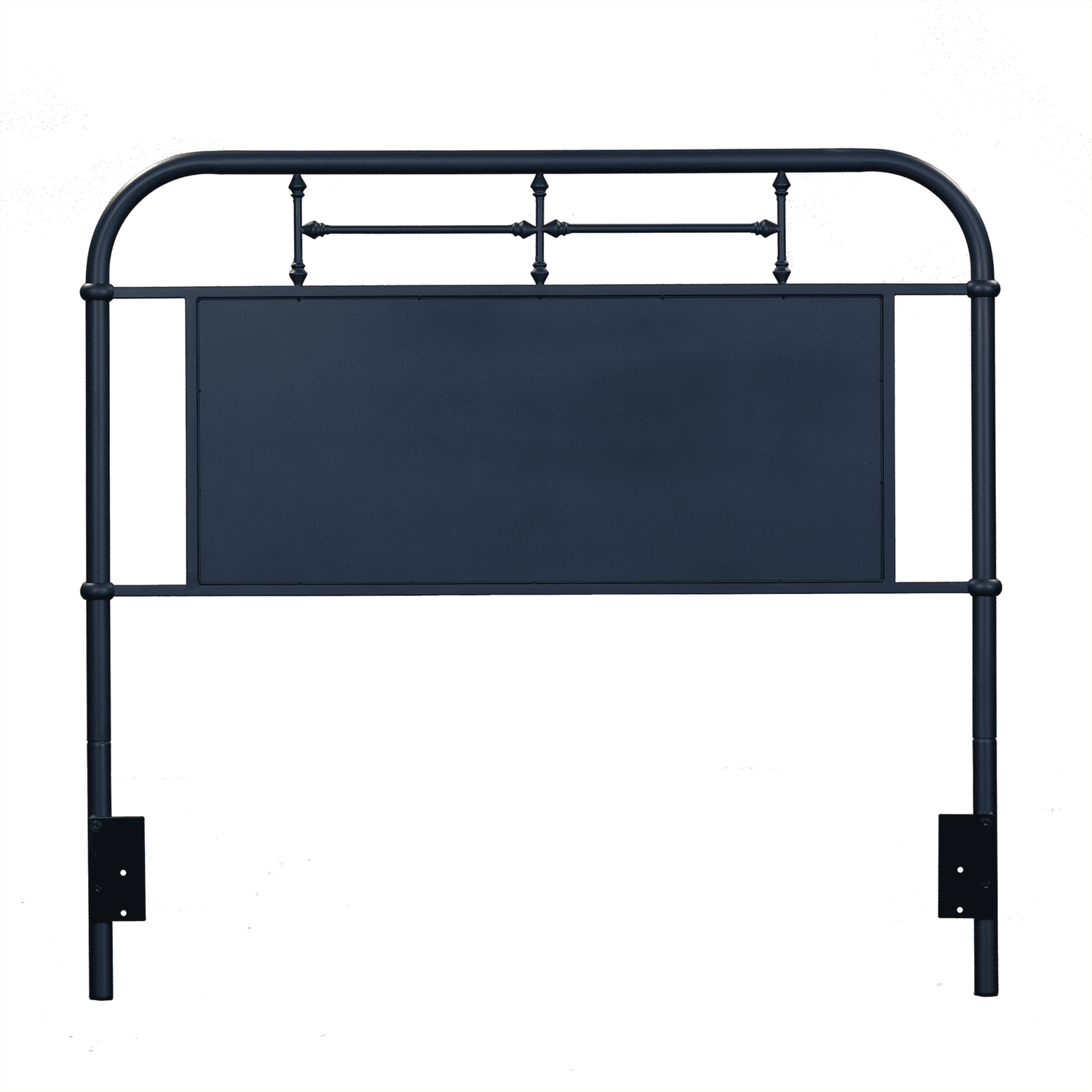 179-BR17H-N Vintage Series Full Metal Headboard - Navy 179-BR17H-N Vintage Series Full Metal Headboard - Navy
