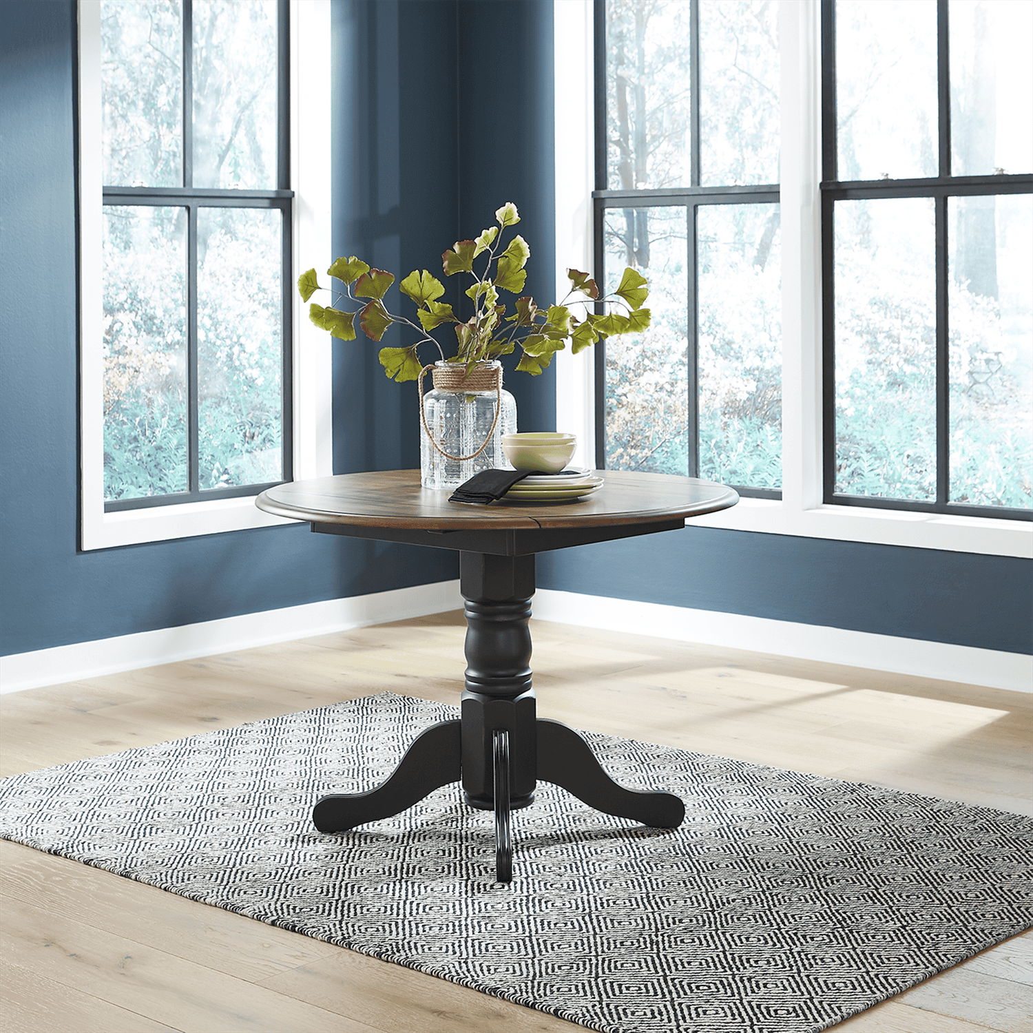 186B-CD-DLT Carolina Crossing Drop Leaf Table Set 186B-CD-DLT Carolina Crossing Drop Leaf Table Set