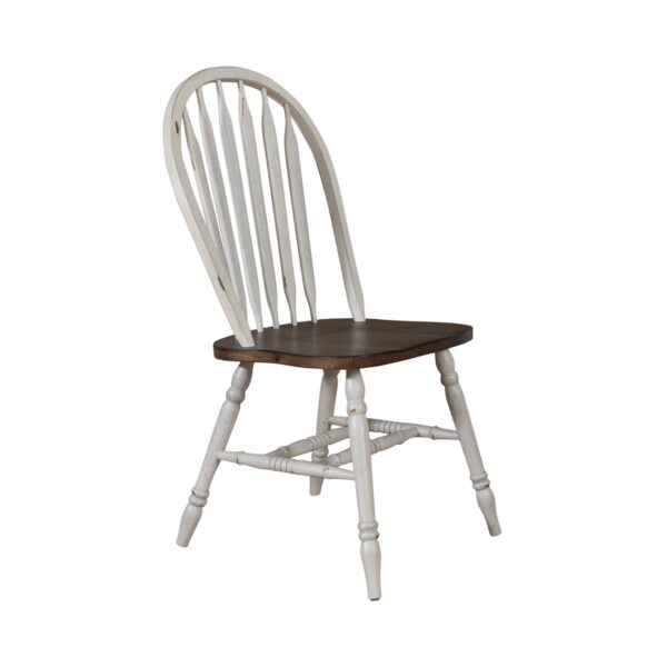 186W-C1000S Carolina Crossing Windsor Side Chair- White