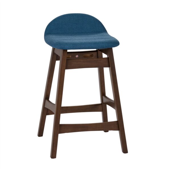 198-B650124-BU Space Savers 24 Inch Counter Chair - Blue (RTA)