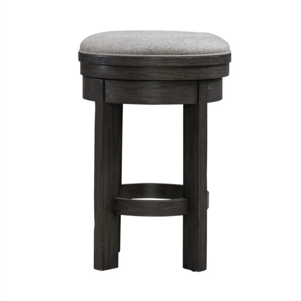 201-OT9003 Lennox Hill Uph Swivel Console Stool