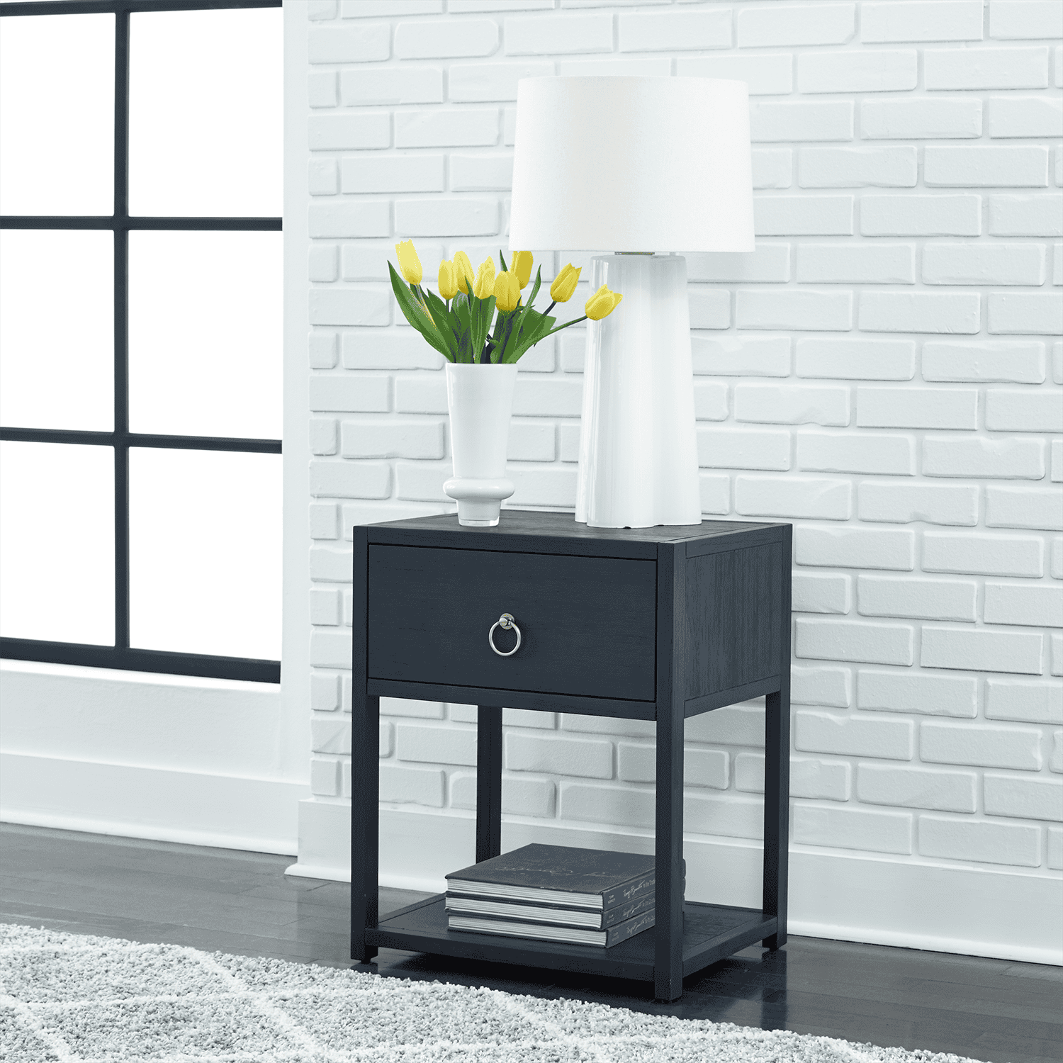 2030-AT2126 East End 1 Shelf Accent Table 2030-AT2126 East End 1 Shelf Accent Table