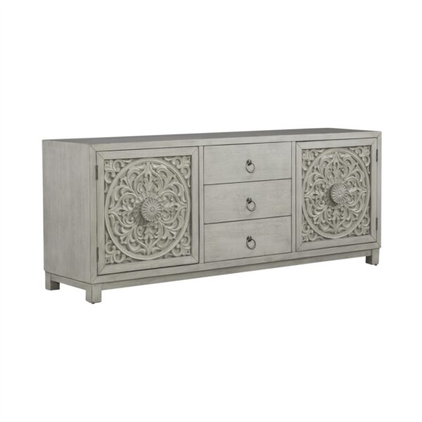 2057W-AC7229 Sundance 2 Door 3 Drawer Accent Cabinet