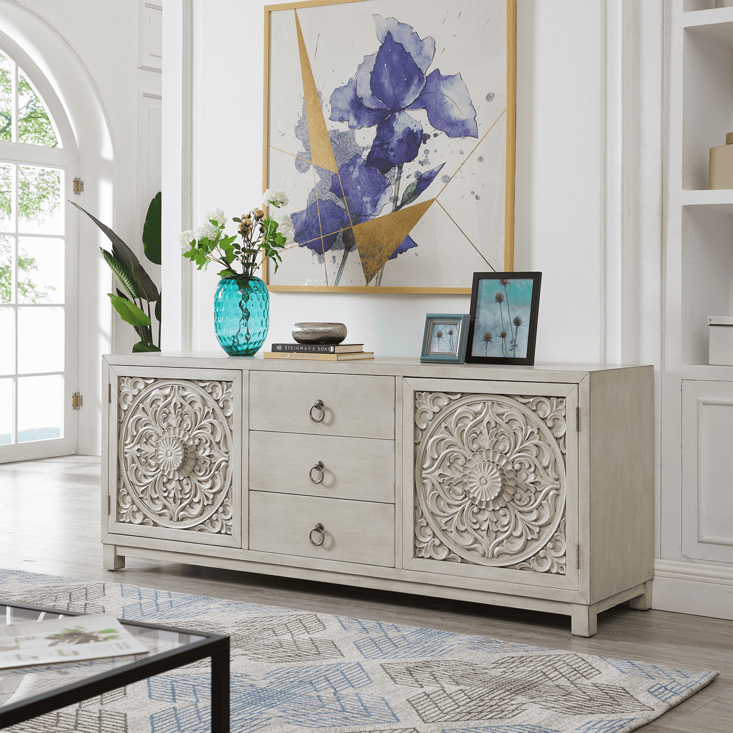 2057W-AC7229 Sundance 2 Door 3 Drawer Accent Cabinet 2057W-AC7229 Sundance 2 Door 3 Drawer Accent Cabinet