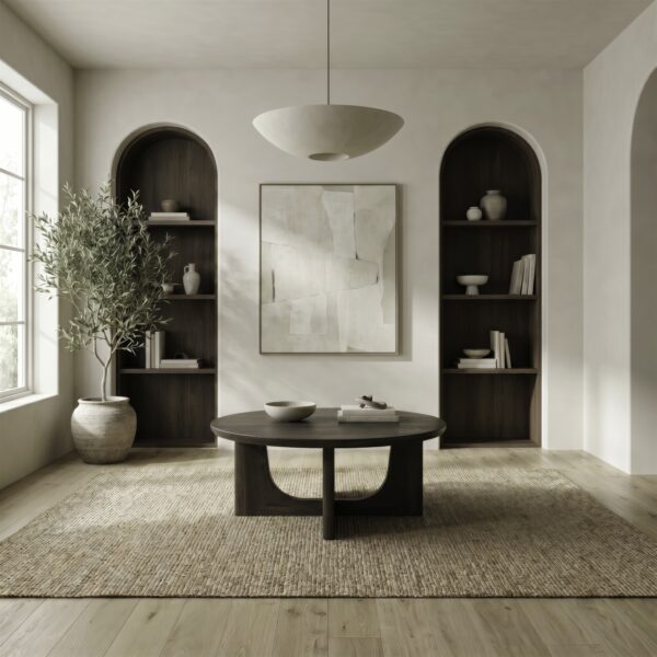 208-OT1011 Skye View Round Cocktail Table