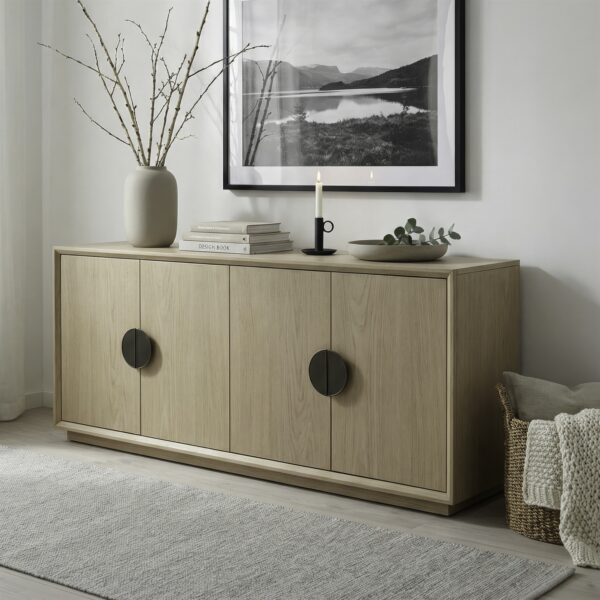 2259-AC1000 Luna 4 Door Accent Cabinet