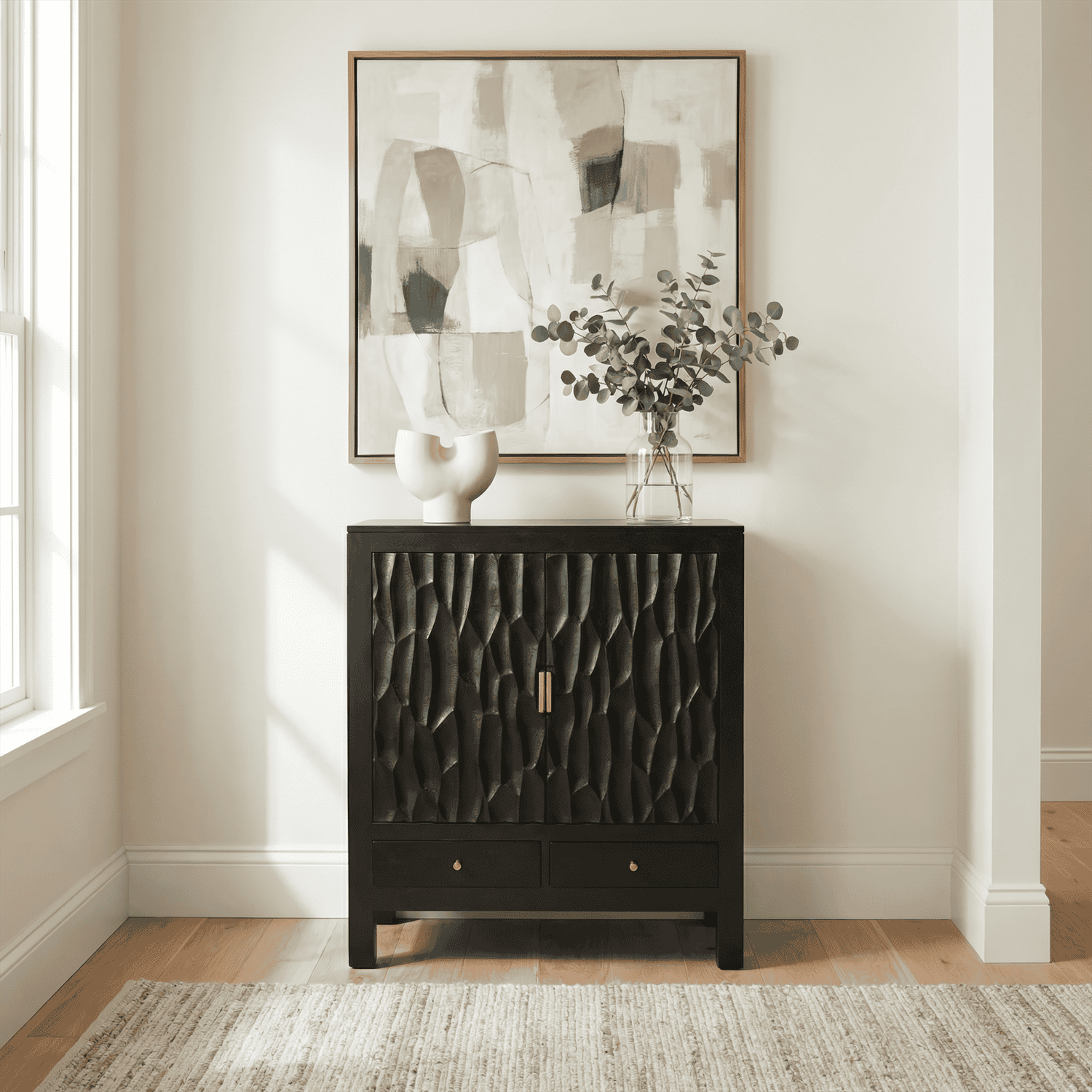 2290-AC2000 Obsidian 2 Door Accent Cabinet 2290-AC2000 Obsidian 2 Door Accent Cabinet