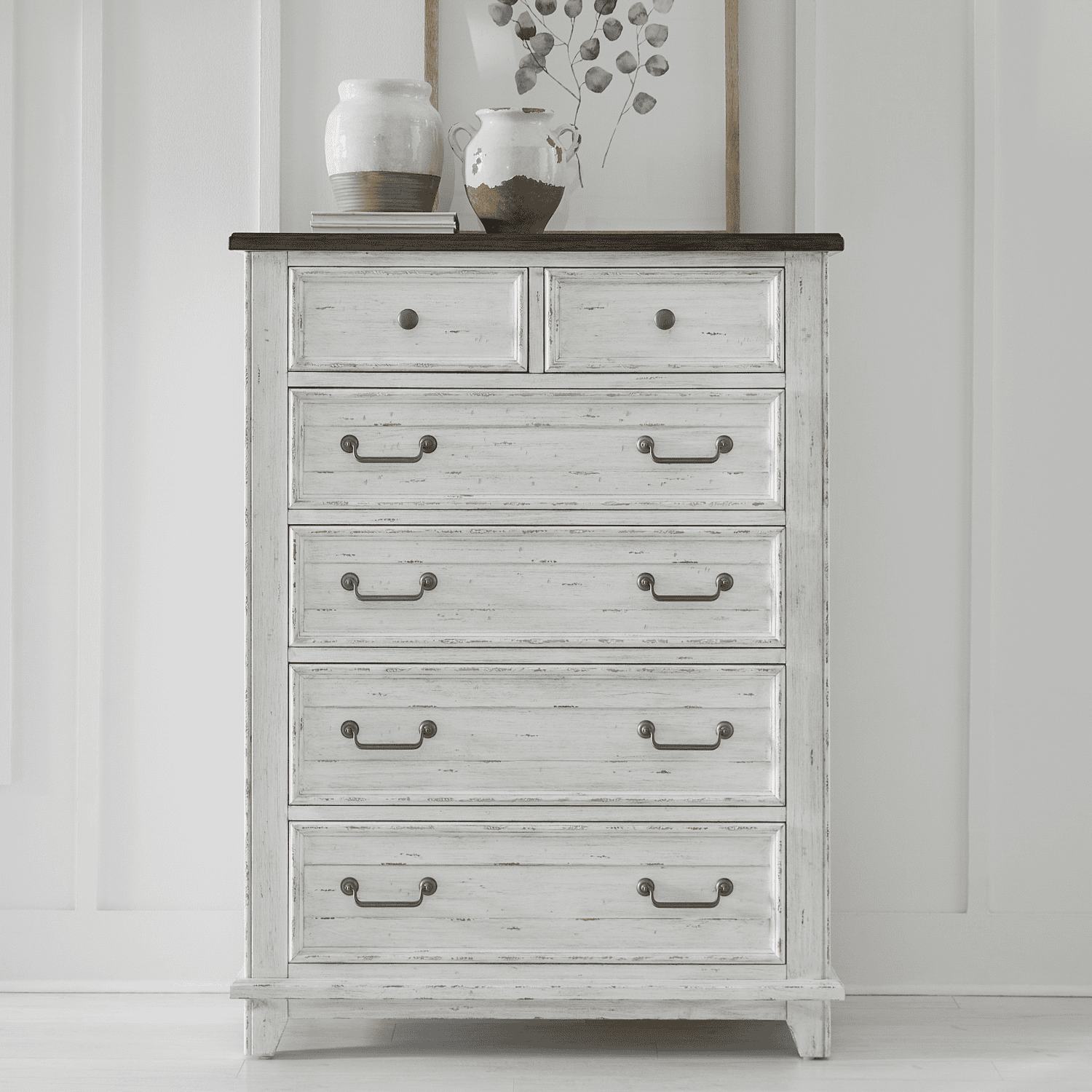 237-BR41 River Place 6 Drawer Chest 237-BR41 River Place 6 Drawer Chest