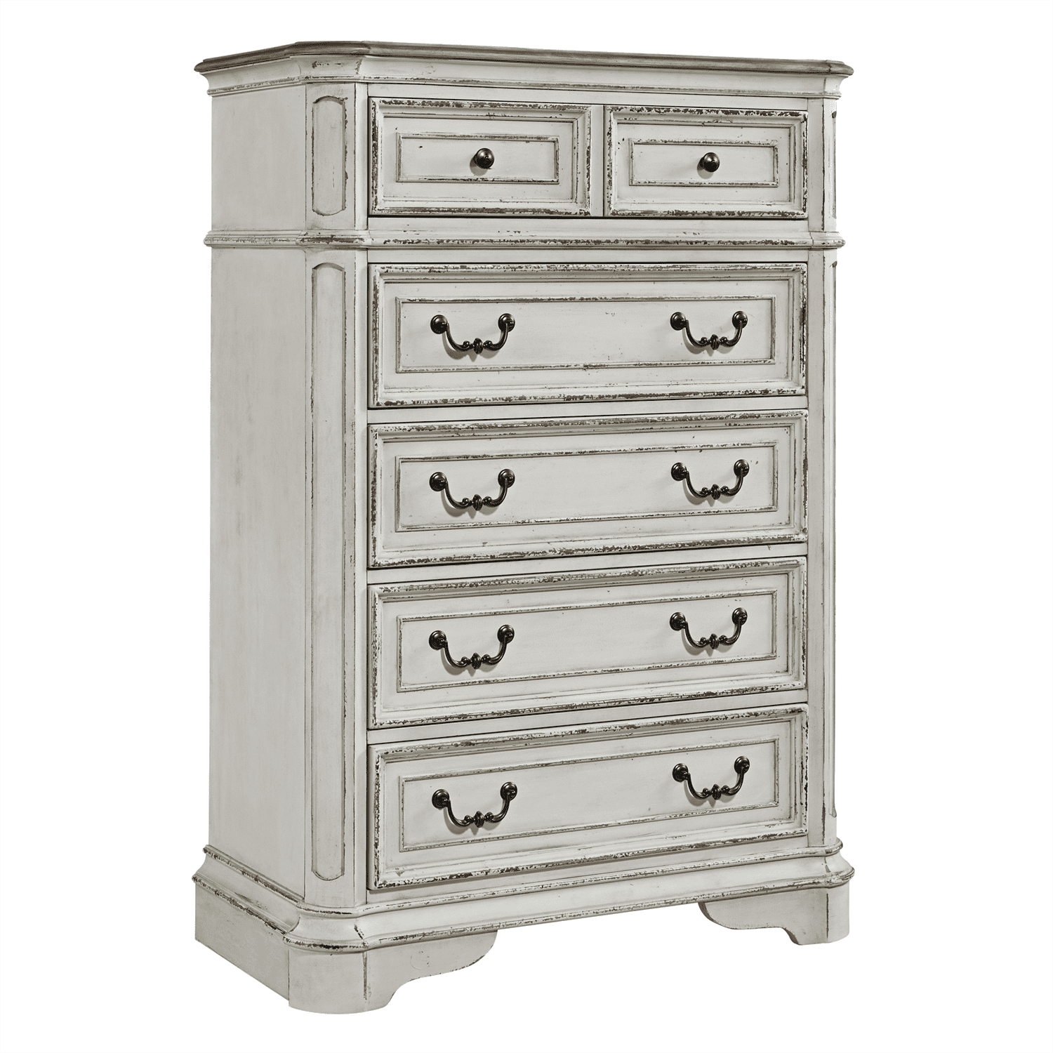244-BR41 Magnolia Manor 5 Drawer Chest 244-BR41 Magnolia Manor 5 Drawer Chest