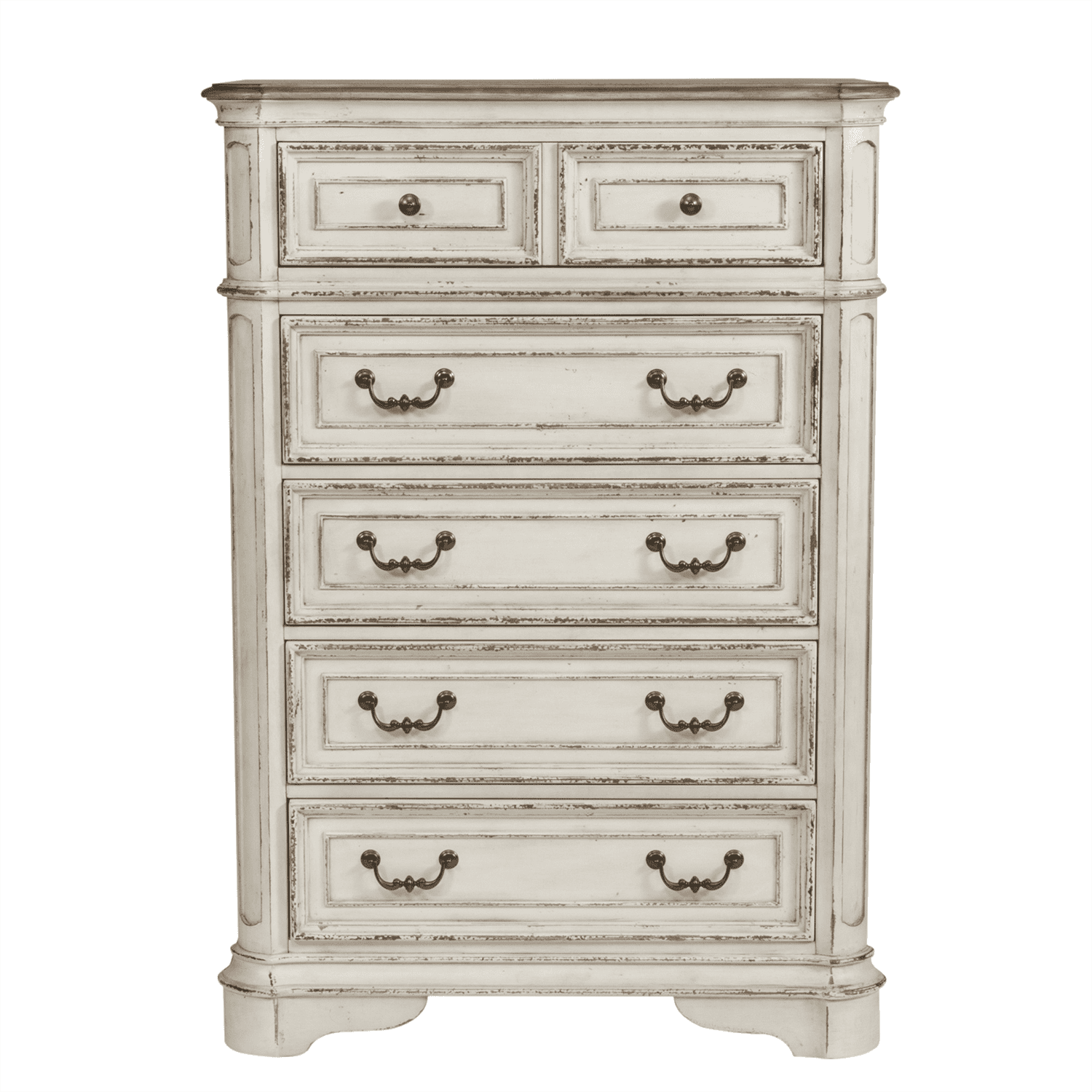 244-BR41 Magnolia Manor 5 Drawer Chest 244-BR41 Magnolia Manor 5 Drawer Chest