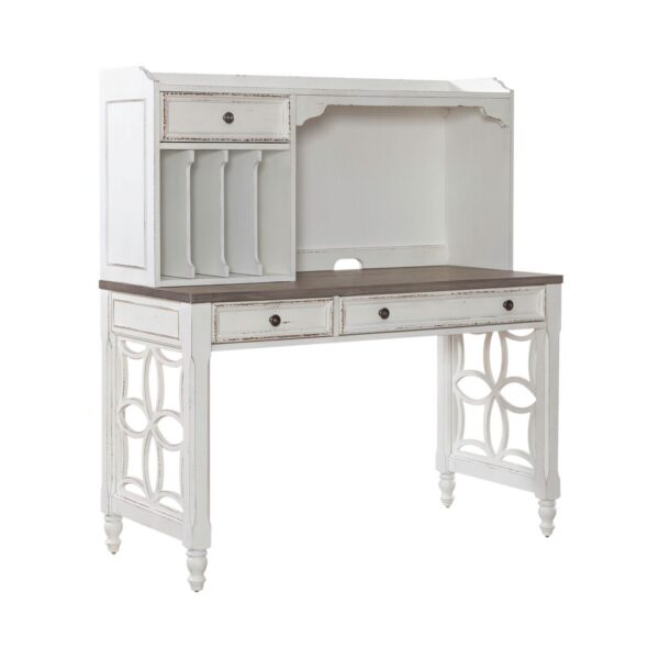 244-HOJ-LSLD Magnolia Manor L Shaped Desk Set