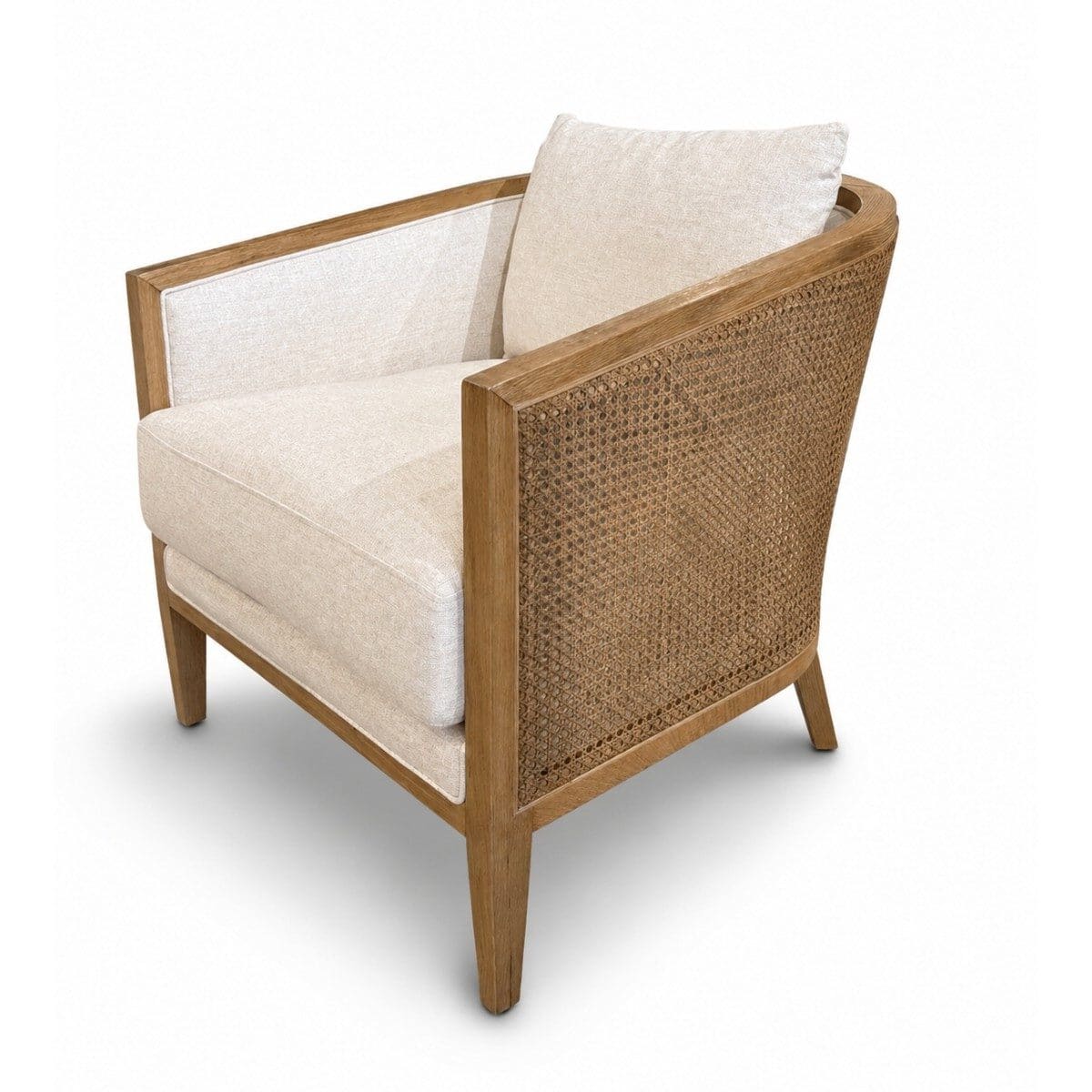 Spectra Home Amani Chair in Windfield Natural / Golden Oak Spectra Home Amani Chair in Windfield Natural / Golden Oak