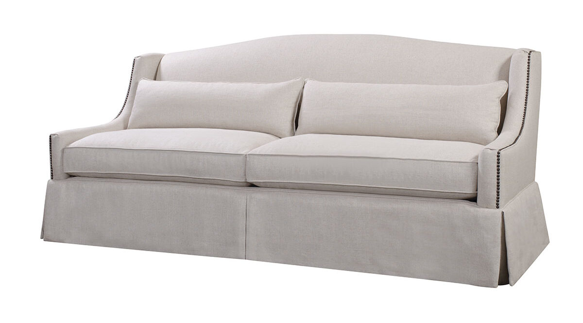 Spectra Home Halston 89″ Sofa in Tribecca Natural Spectra Home Halston 89″ Sofa in Tribecca Natural