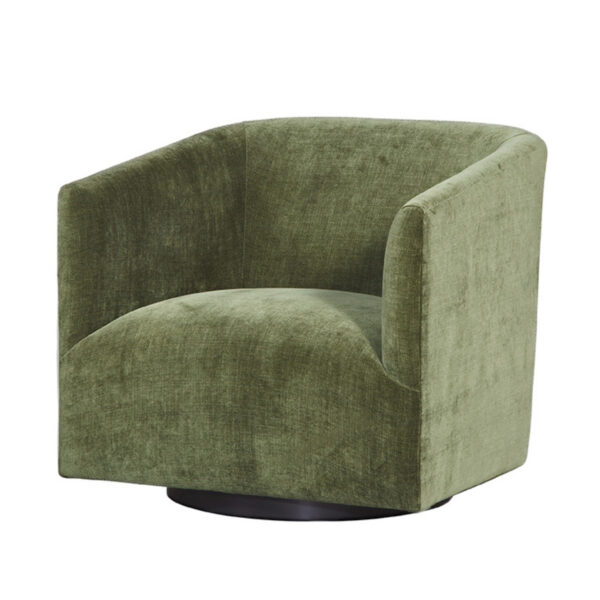 Spectra Home Modesto Swivel Chair in Andrew Forest