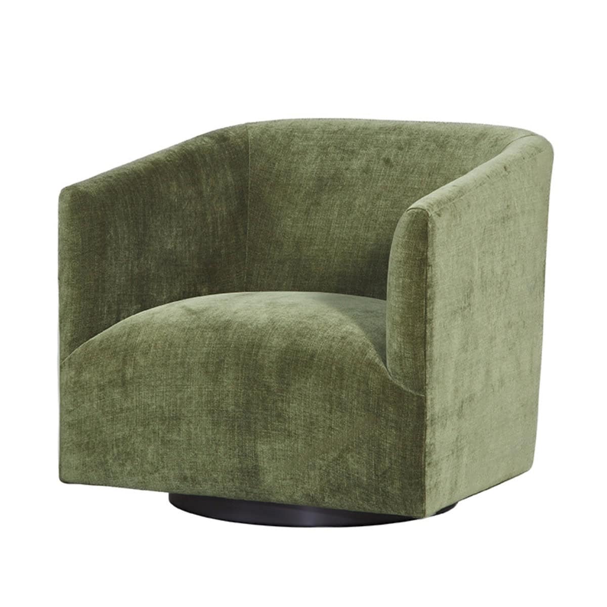 Spectra Home Modesto Swivel Chair in Andrew Forest Spectra Home Modesto Swivel Chair in Andrew Forest