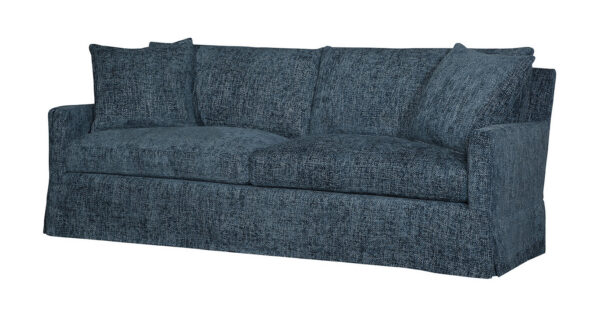 Spectra Home Pasadena 2 over Slipcovered 85″ Sofa in Norse Lake