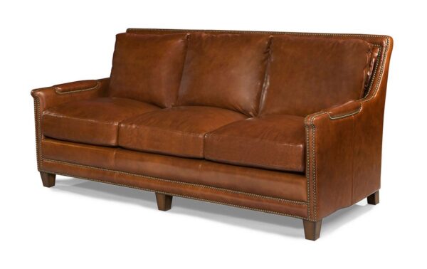 Spectra Home Prescott Sofa in Brooklyn Saddle