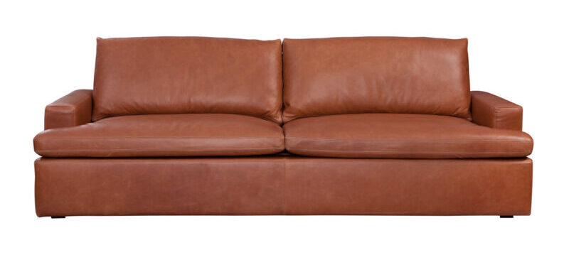 Spectra Home Ted Sofa in Brighton Saddle Spectra Home Ted Sofa in Brighton Saddle