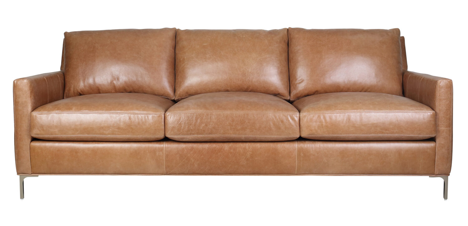 Spectra Home Turner Sofa in Iceburg Cognac Spectra Home Turner Sofa in Iceburg Cognac