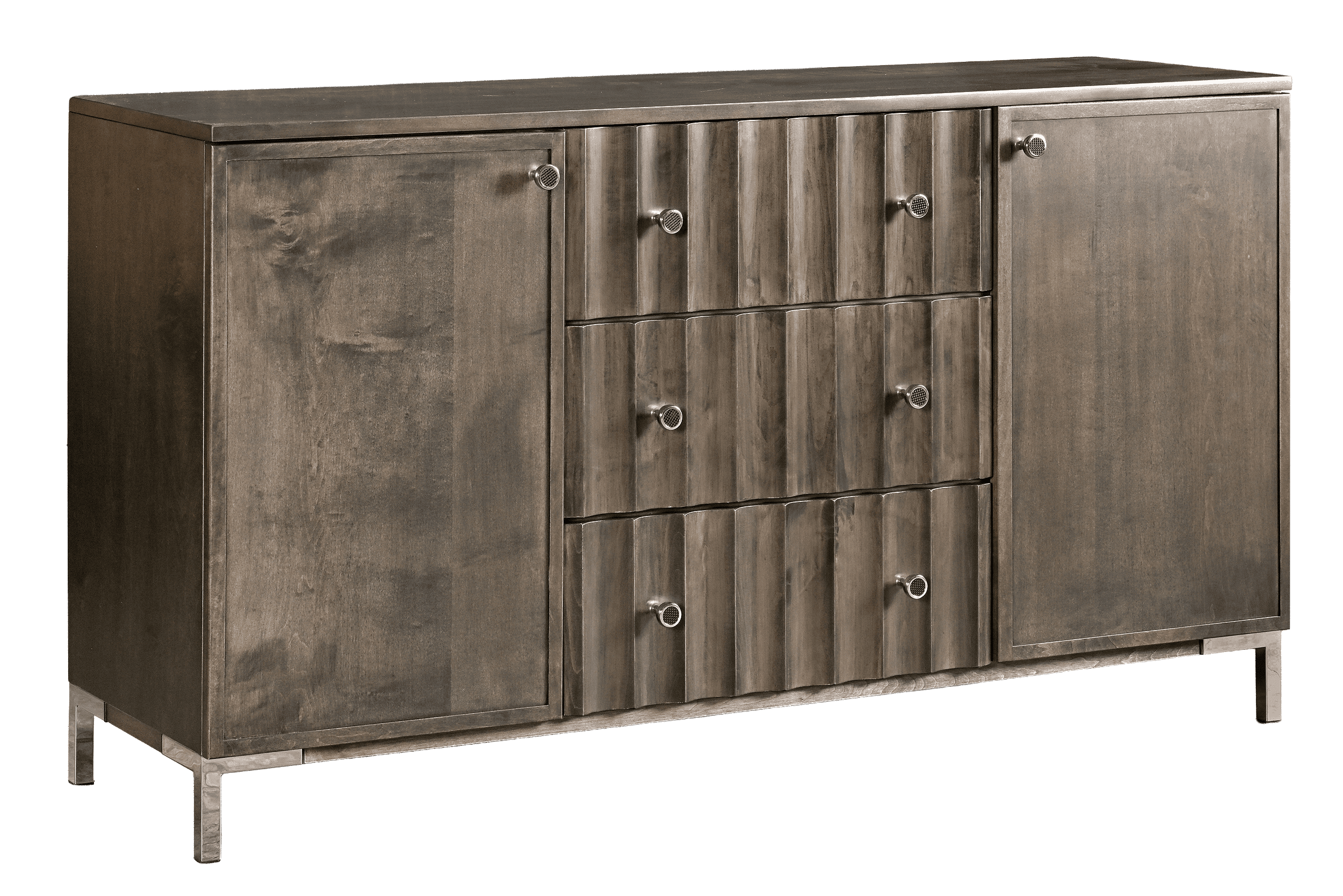 Country View Woodworking 110-60BUF-D1-B1 American Modern 60'' Buffet Country View Woodworking 110-60BUF-D1-B1 American Modern 60'' Buffet