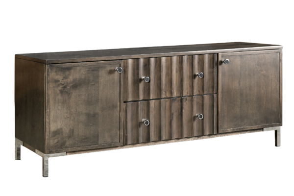 Country View Woodworking 110-60CRED-D1-B1 American Modern 60'' Credenza