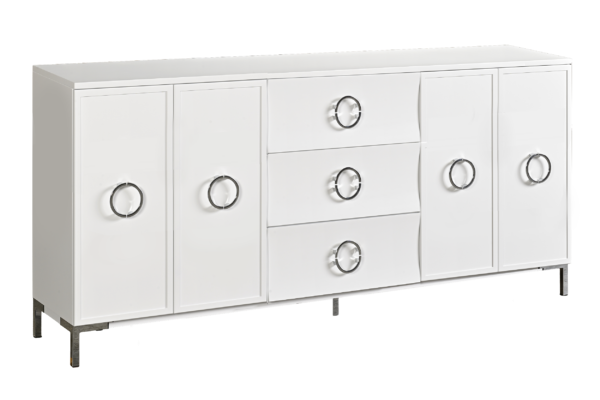 Country View Woodworking 110-74BUF-D7-B1 American Modern 74'' Buffet