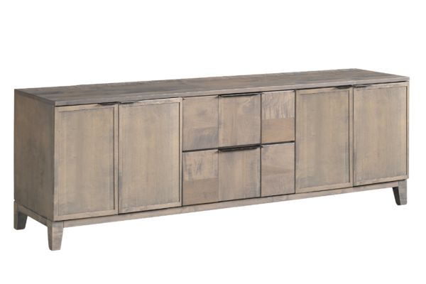 Country View Woodworking 110-74CRED-D2-B2 American Modern 74'' Credenza