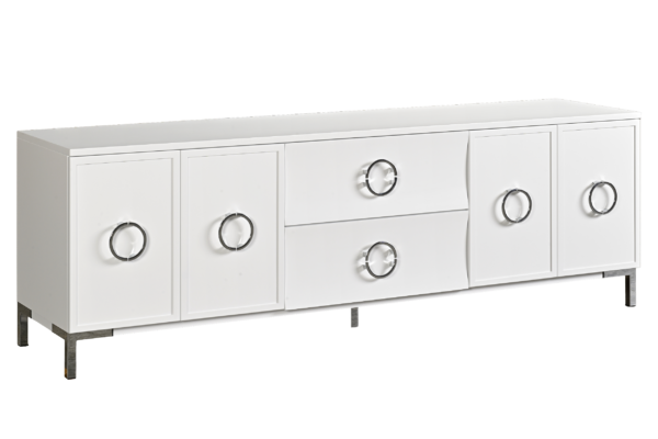 Country View Woodworking 110-74CRED-D7-B1 American Modern 74'' Credenza Country View Woodworking 110-74CRED-D7-B1 American Modern 74'' Credenza