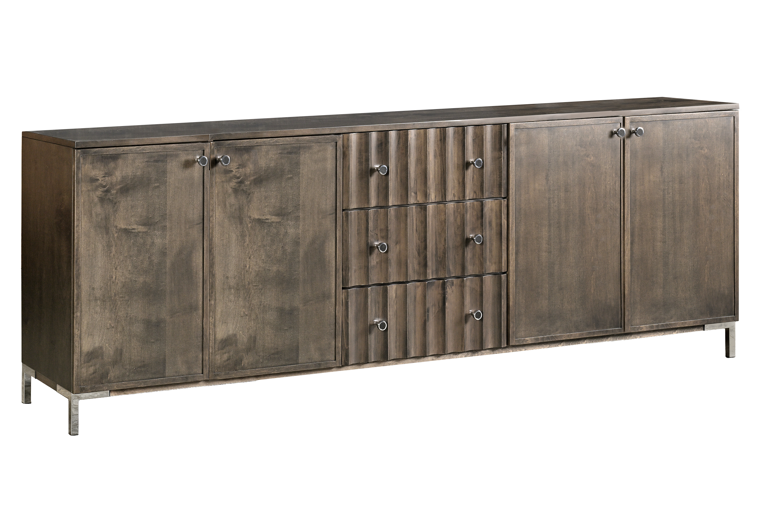 Country View Woodworking 110-84BUF-D1-B1 American Modern 84'' Buffet Country View Woodworking 110-84BUF-D1-B1 American Modern 84'' Buffet