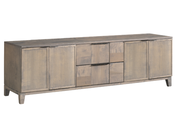 Country View Woodworking 110-84CRED-D2-B2 American Modern 84'' Credenza