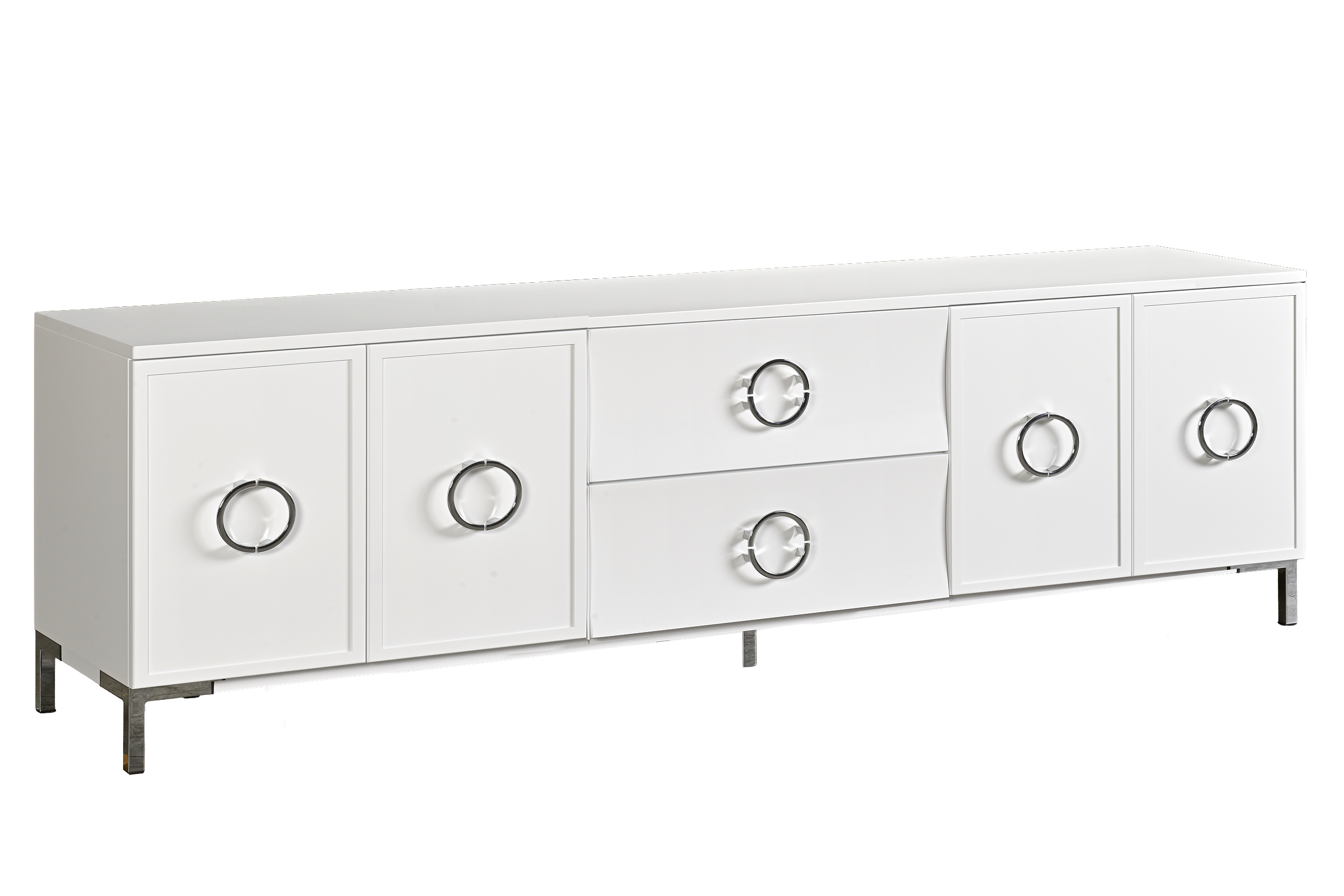 Country View Woodworking 110-84CRED-D7-B1 American Modern 84'' Credenza Country View Woodworking 110-84CRED-D7-B1 American Modern 84'' Credenza