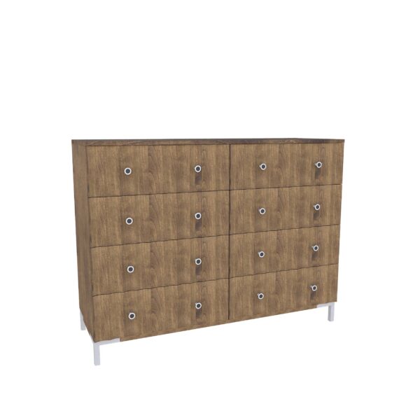 Country View Woodworking 115-DR856-D1-B1 American Modern II  56'' Eight-Drawer Dresser  ( D-1  B-1 )