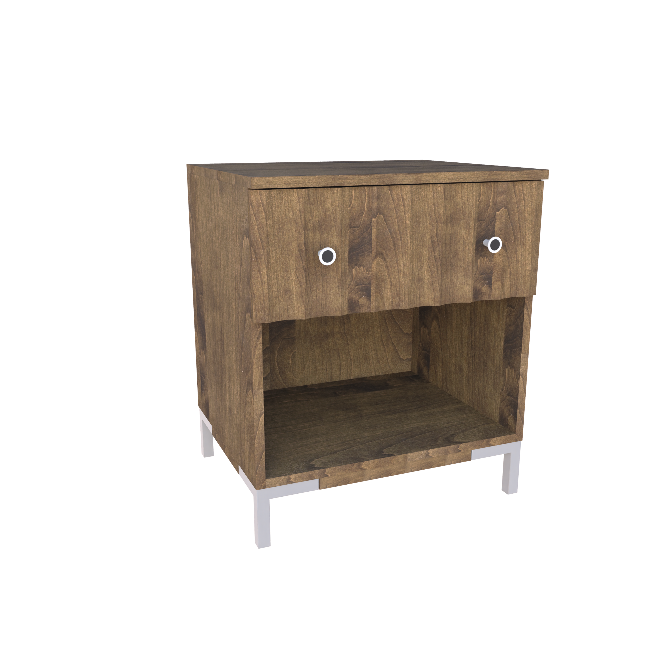 Country View Woodworking 115-NS124-D1-B1 American Modern II 24'' One-Drawer Nightstand ( D-1 B-1 ) Country View Woodworking 115-NS124-D1-B1 American Modern II 24'' One-Drawer Nightstand ( D-1 B-1 )