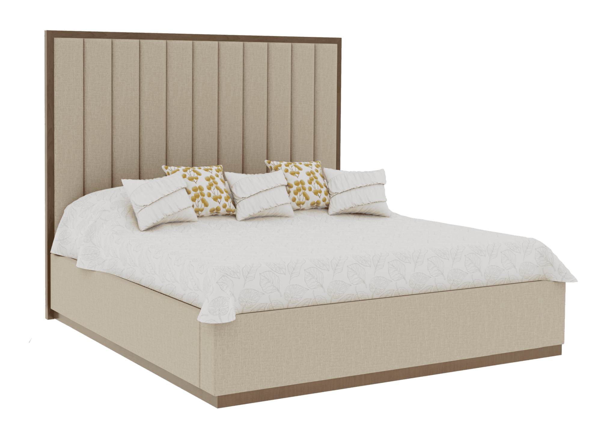 Country View Woodworking 150-133-138-084 Verrado 1A CA King Bed with plinth Footboard and Bedrails ( 57'' High ) Country View Woodworking 150-133-138-084 Verrado 1A CA King Bed with plinth Footboard and Bedrails ( 57'' High )