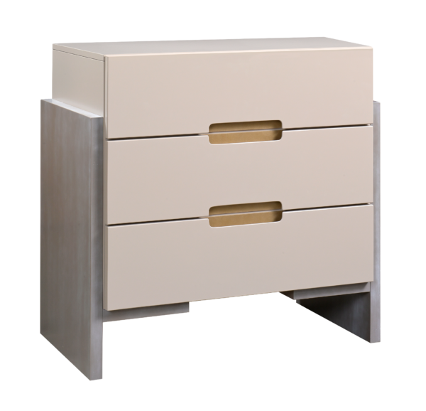Country View Woodworking 160-BC336 Summa 36" Three Drawer Bedside Chest