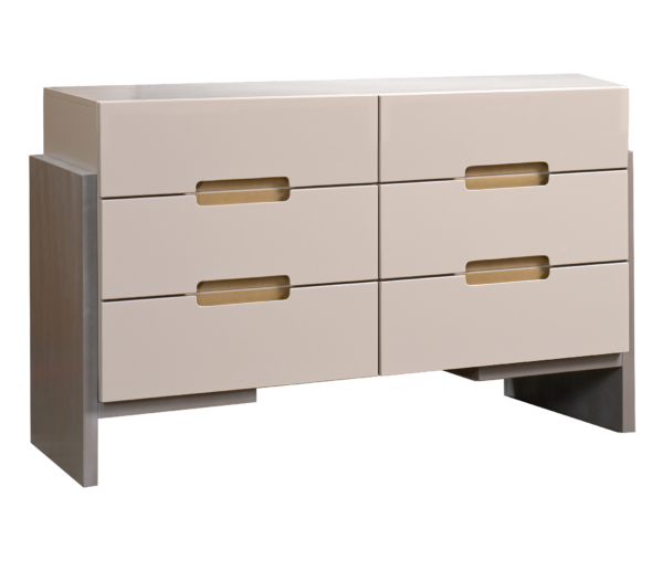 Country View Woodworking 160-DR657 Summa 57'' Six Drawer Dresser