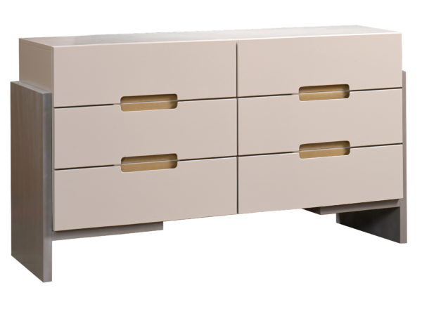 Country View Woodworking 160-DR669 Summa 70'' Six Drawer Dresser