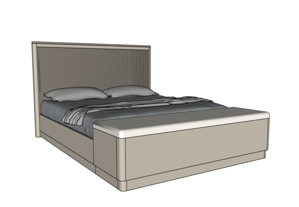 Country View Woodworking 170-532-438-084 Rochelle Ca. King Horizontal Panel Wood Bed Country View Woodworking 170-532-438-084 Rochelle Ca. King Horizontal Panel Wood Bed
