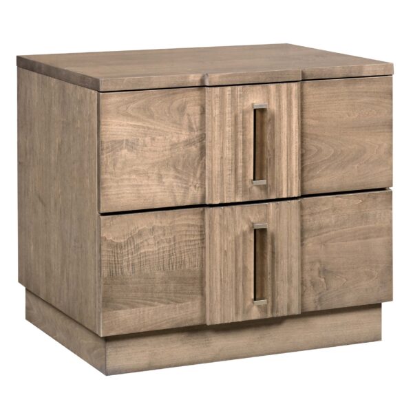 Country View Woodworking 180-NS227 Hyde Park 27'' 2-Drawer Nightstand